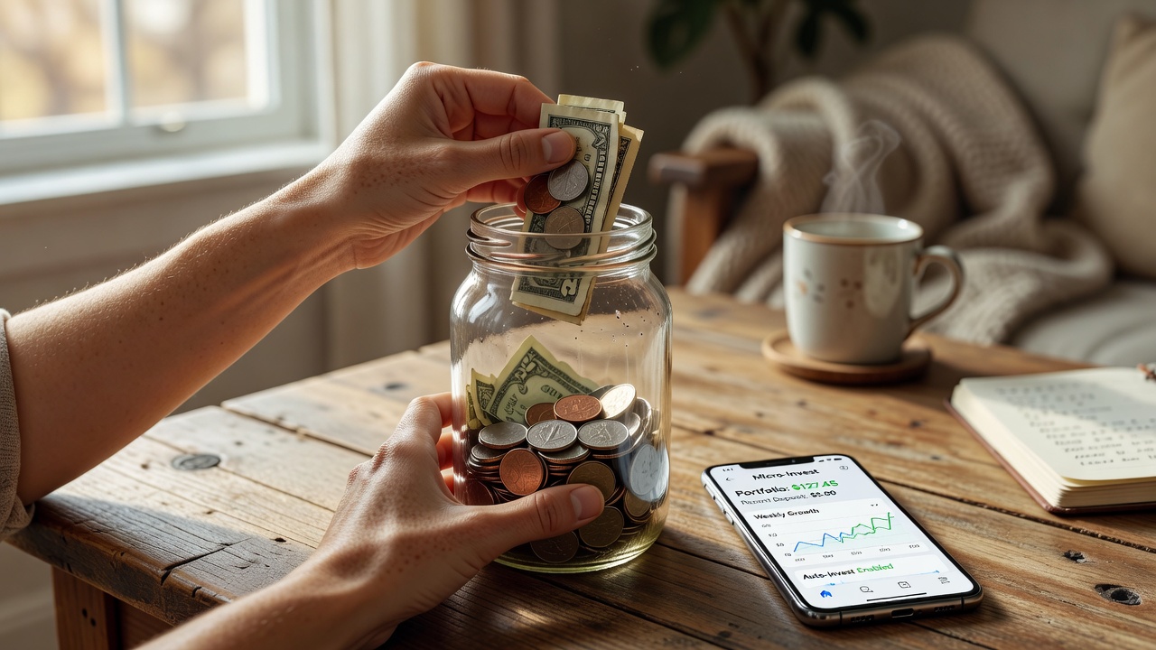 Micro-Investing mit kleinen Beträgen beginnen